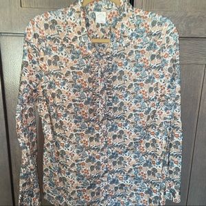 J.Crew Ruffle Shirt in Liberty Vintage Floral